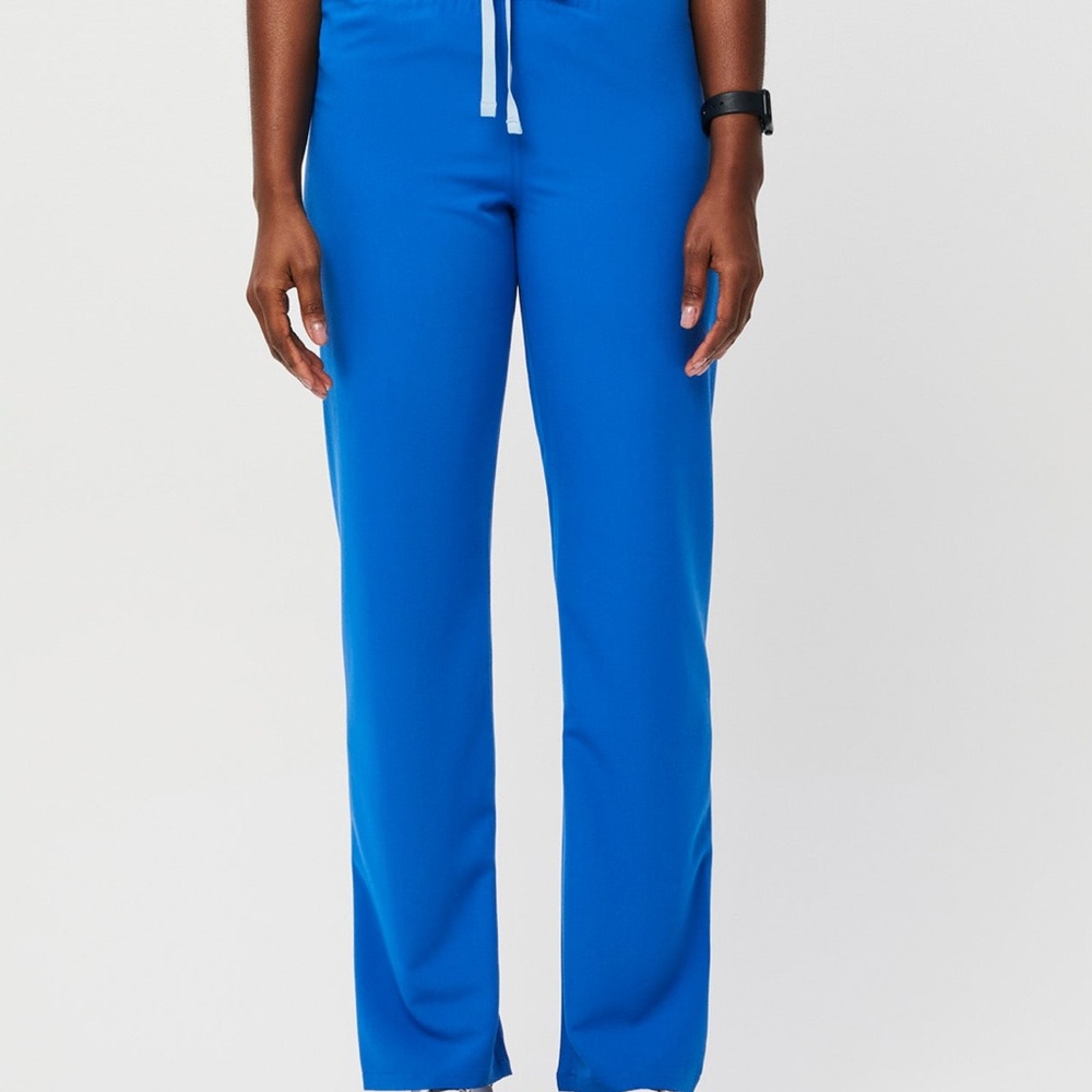 Figs Women's High Waisted Livingston’s in Royal Blue